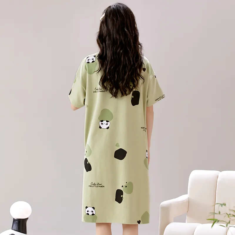 GOSO Nightgown Women's Green Shades-1
