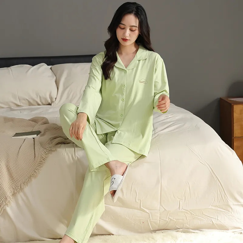 GOSO Pajama Set Women's Turquoise-2