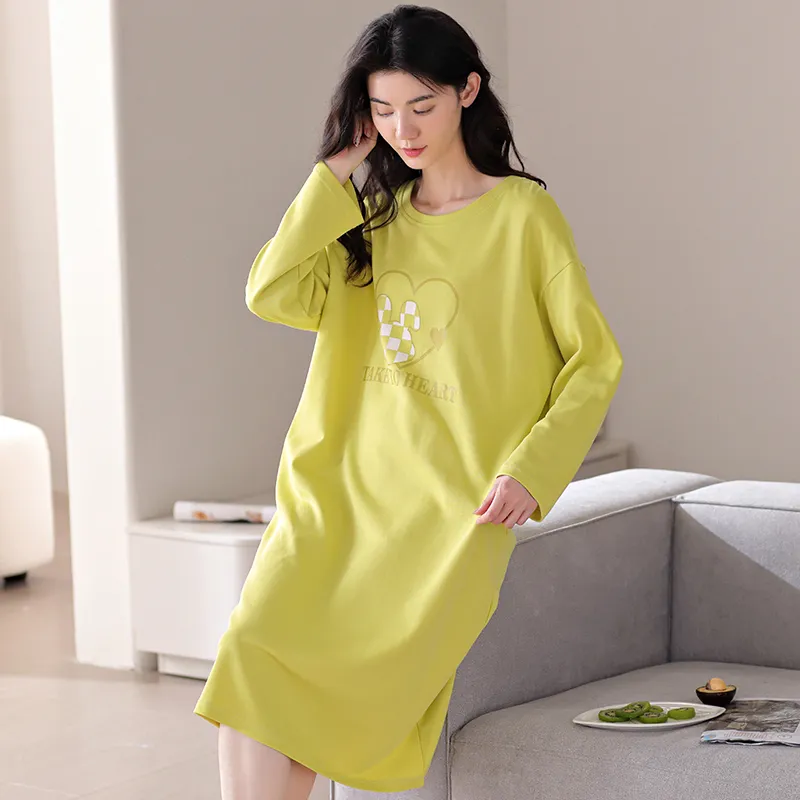 GOSO Nightgown Women's Neon Yellow-2