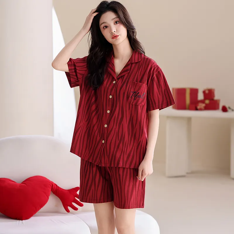 GOSO Pajama Set Women's Scarlet-4