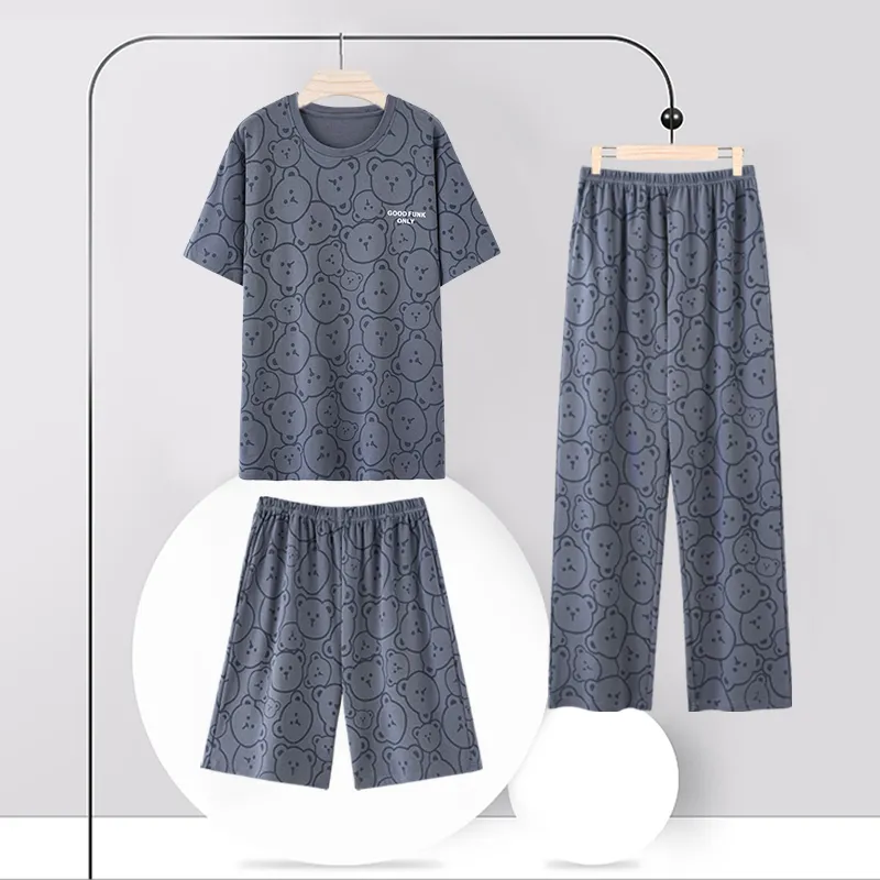 GOSO Pajama Set Men's Slate Gray-1