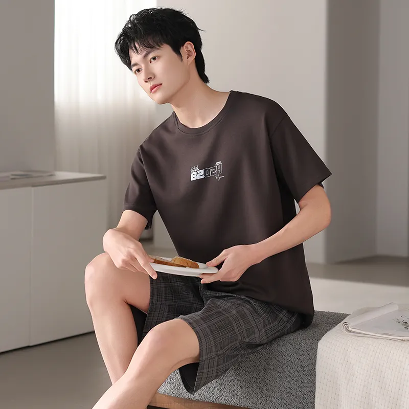 GOSO Pajama Set Men's Little Bean Color-5