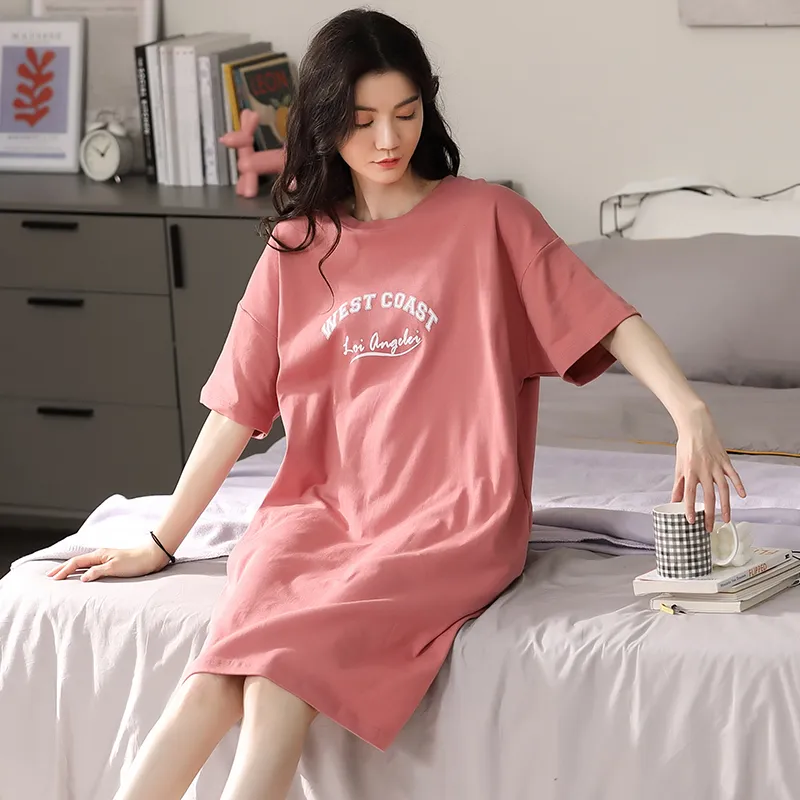 GOSO Nightgown Women's Brick Red-4