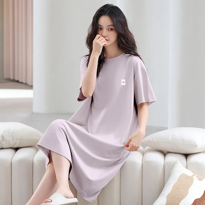 GOSO Nightgown Women's Light Lavender-4
