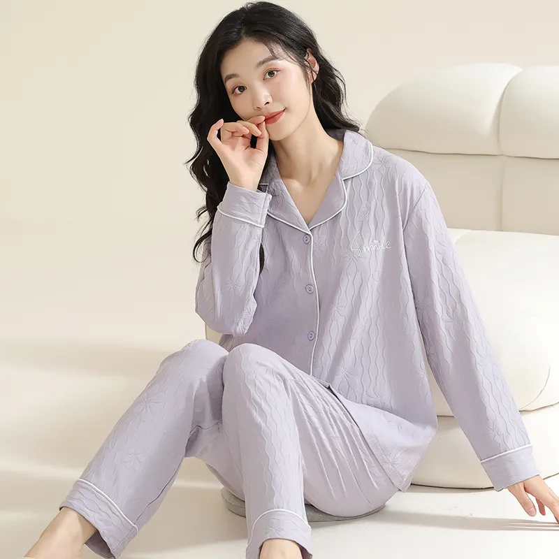 GOSO Pajama Set Women's Light Lavender-2