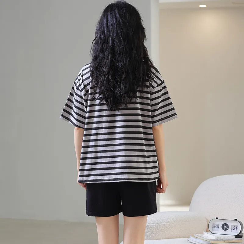 GOSO Pajama Set Women's Black Shades-1