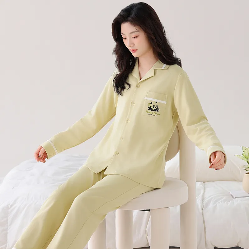 GOSO Pajama Set Women's Light Matcha-6