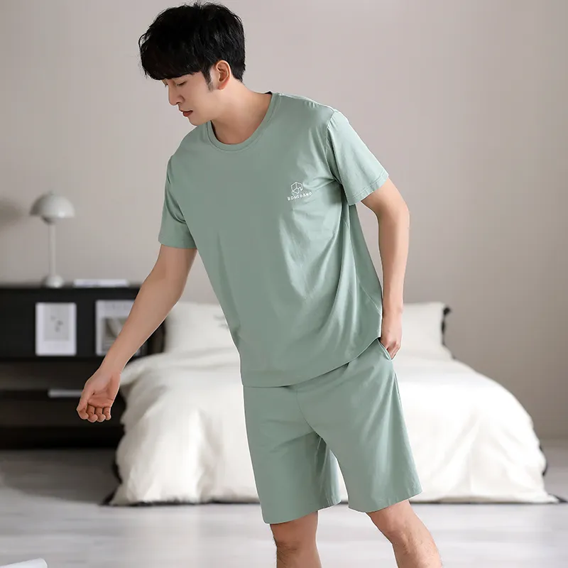 GOSO Pajama Set Men's Turquoise-7