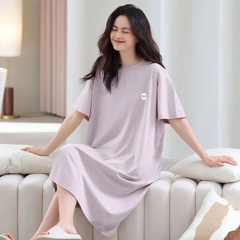 GOSO Nightgown Women's Light Lavender-5