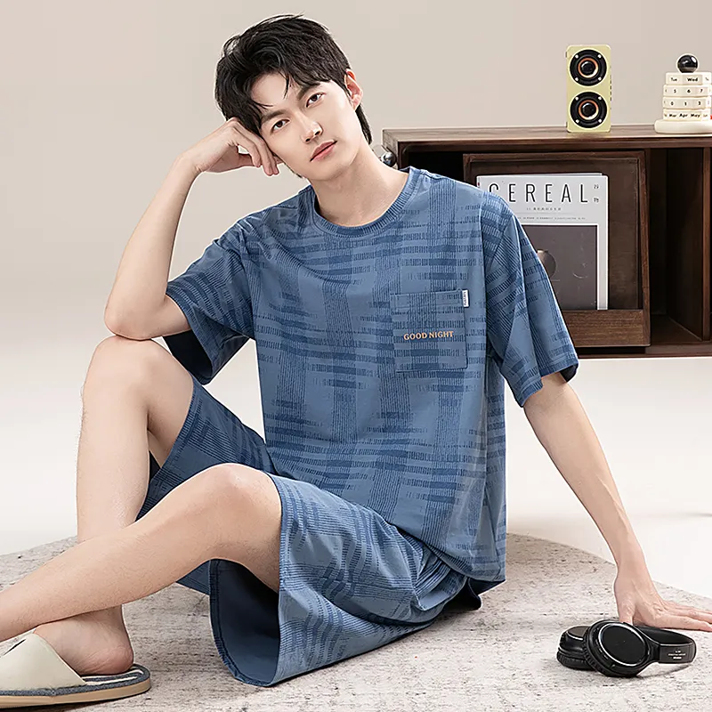 GOSO Pajama Set Men's Dodger Blue-2