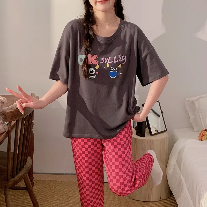 GOSO Pajama Set Women's Dark Brown-6