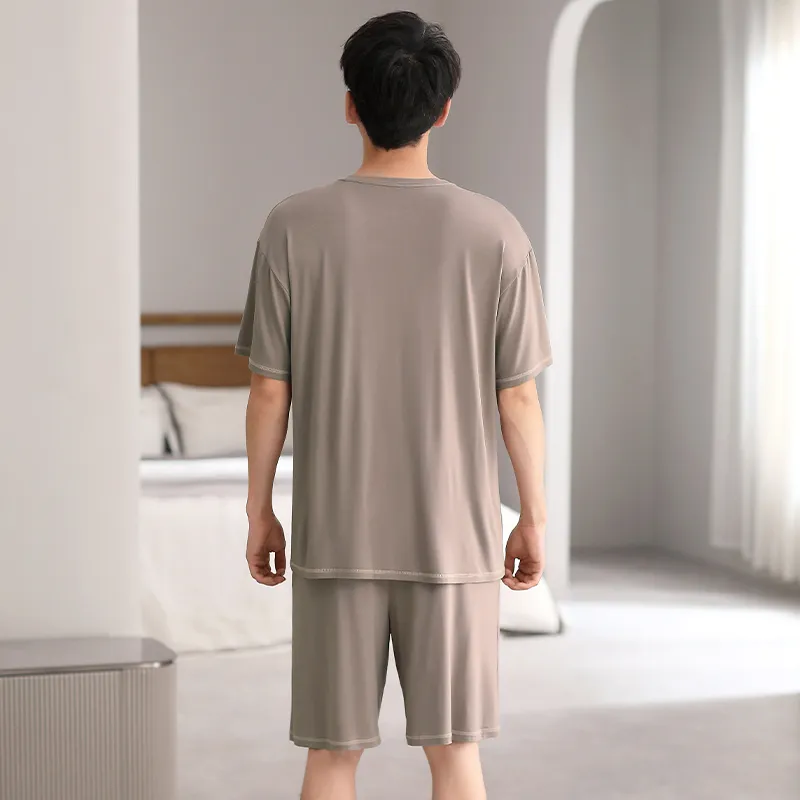 GOSO Pajama Set Men's Brown Shades-1