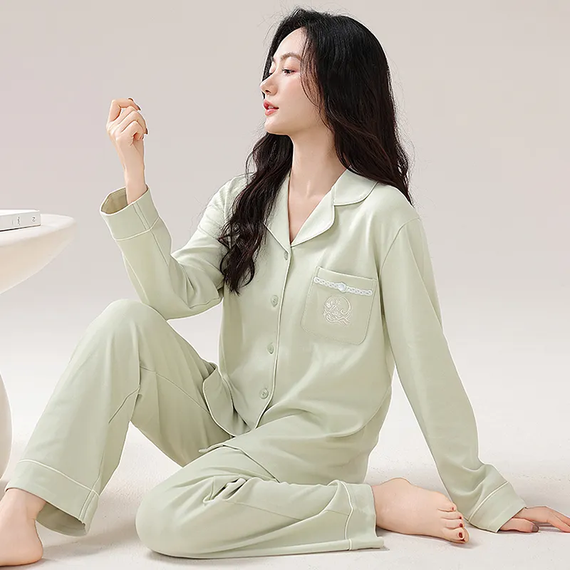 GOSO Pajama Set Women's Turquoise-3