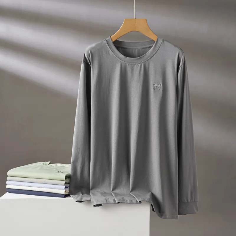 GOSO Pajama Tops Men's Cool Smoke Gray-5