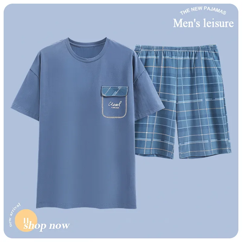 GOSO Pajama Set Women's Blue Shades-1