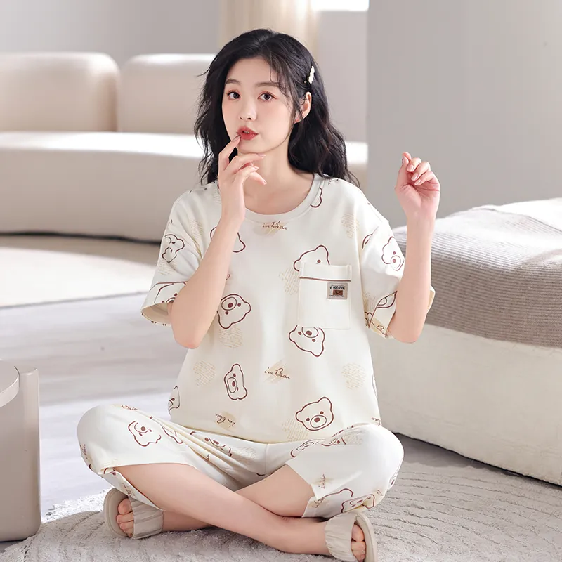 GOSO Pajama Set Women's Apricot-7
