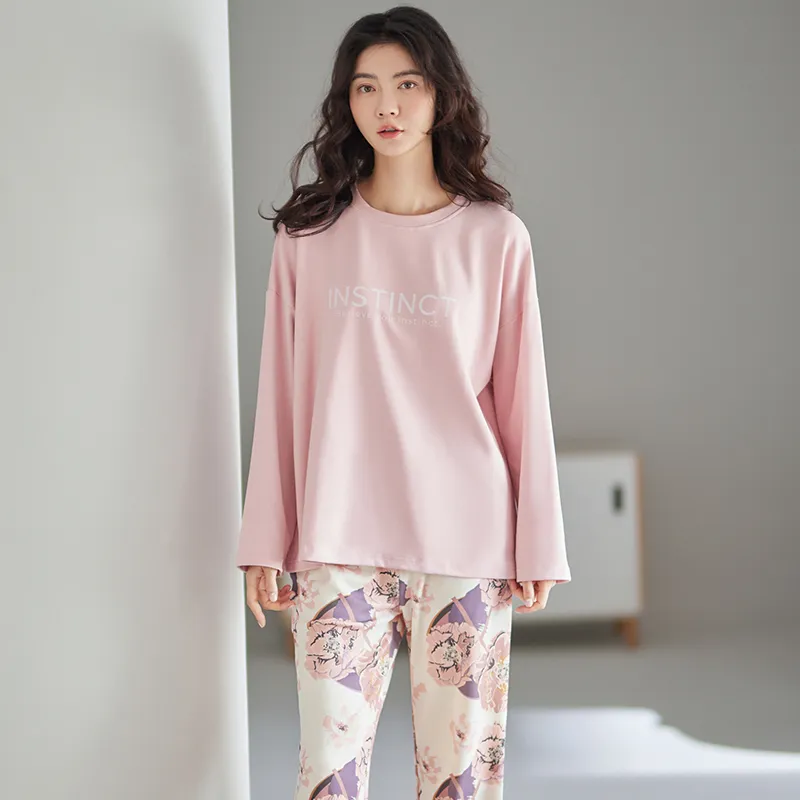 GOSO Pajama Set Women's Lotus Color-6