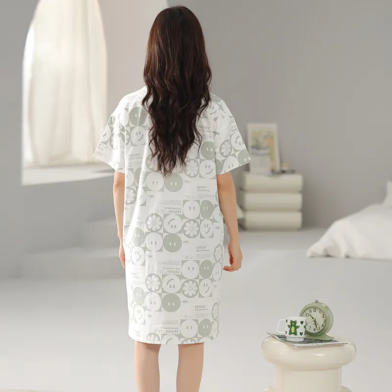 GOSO Nightgown Women's Light Gray-6