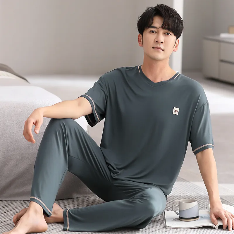 GOSO Pajama Set Men's Peacock Green-1