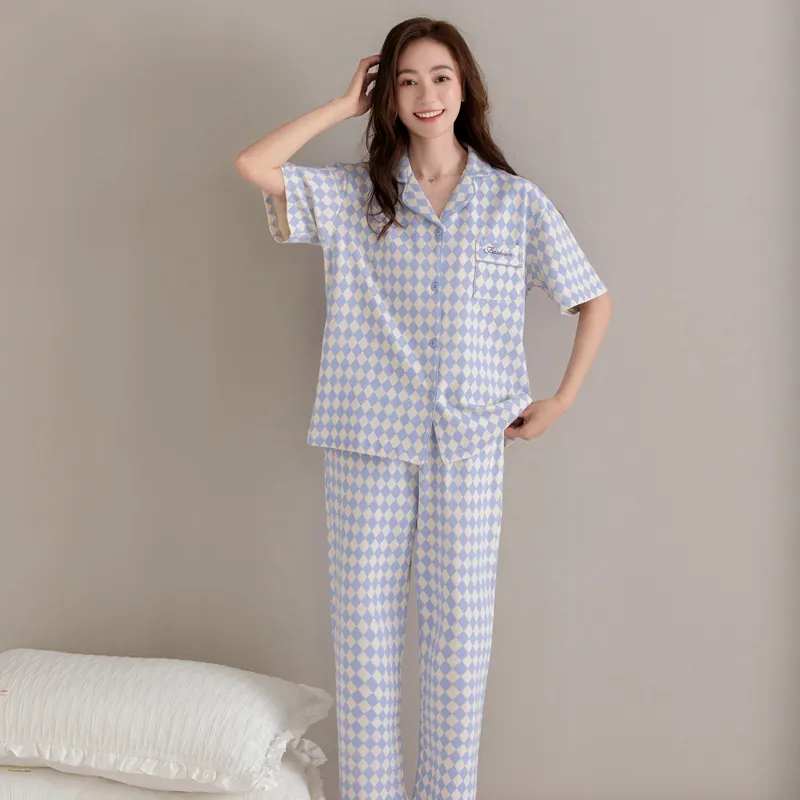 GOSO Pajama Set Women's Steel Blue-5