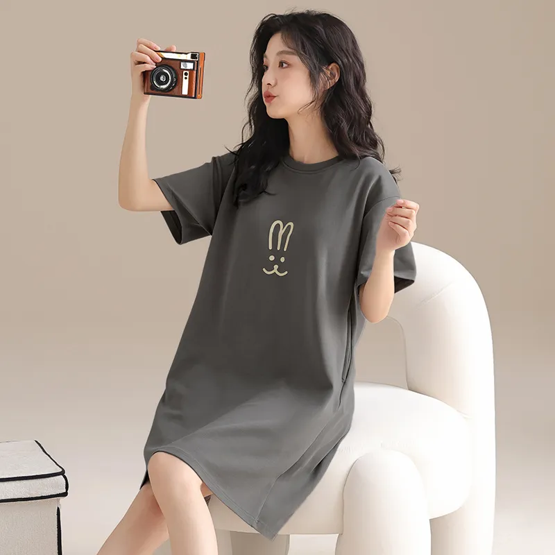GOSO Nightgown Women's Dark Gray-2