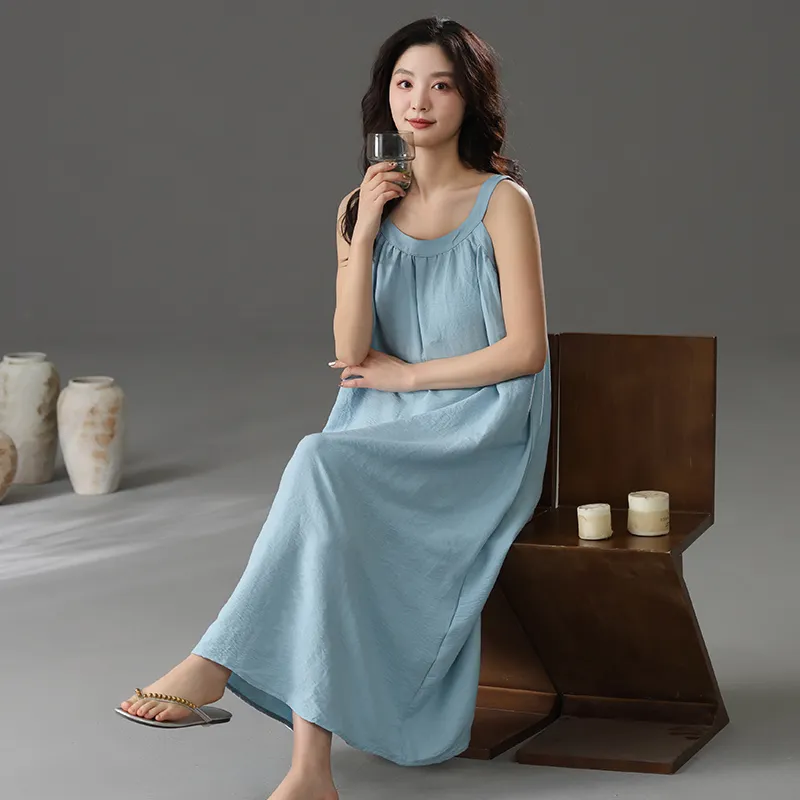 GOSO Nightgown Women's Sky Blue-1