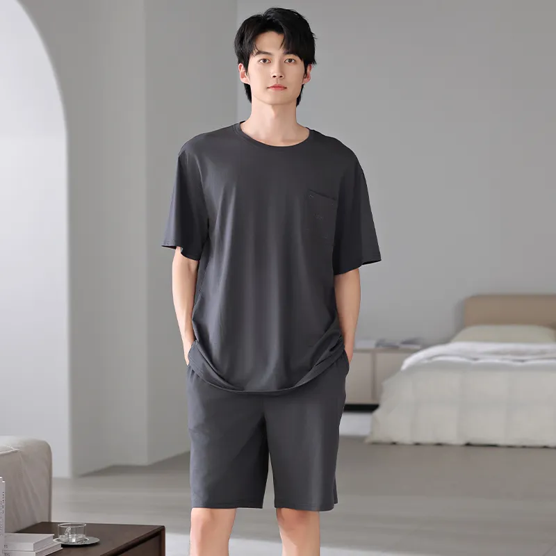 GOSO Pajama Set Men's Slate Gray-4