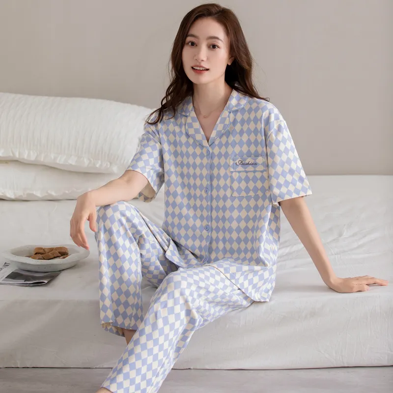 GOSO Pajama Set Women's Steel Blue-2