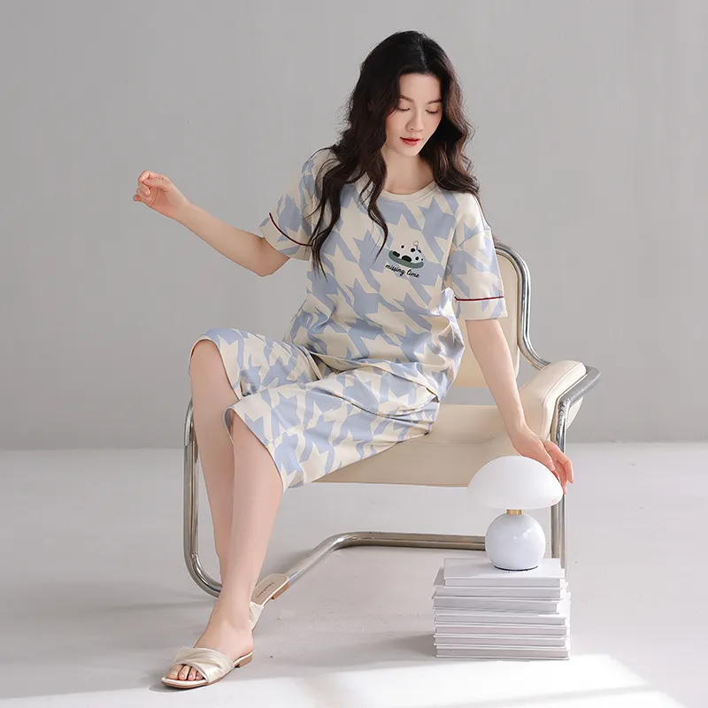 GOSO Pajama Set Women's Steel Blue-6