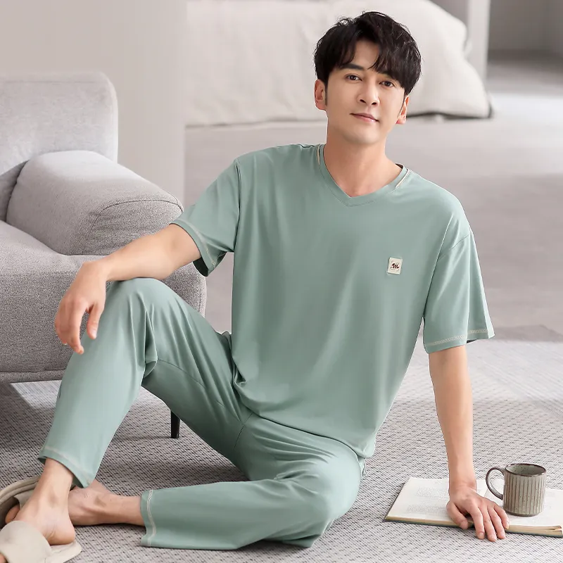GOSO Pajama Set Men's Turquoise-3