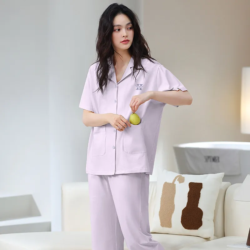 GOSO Pajama Set Women's Light Lavender-2