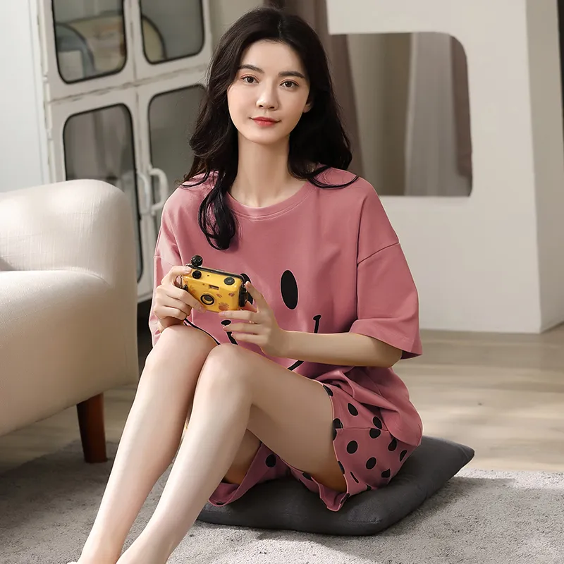 GOSO Pajama Set Women's Brick Red-3