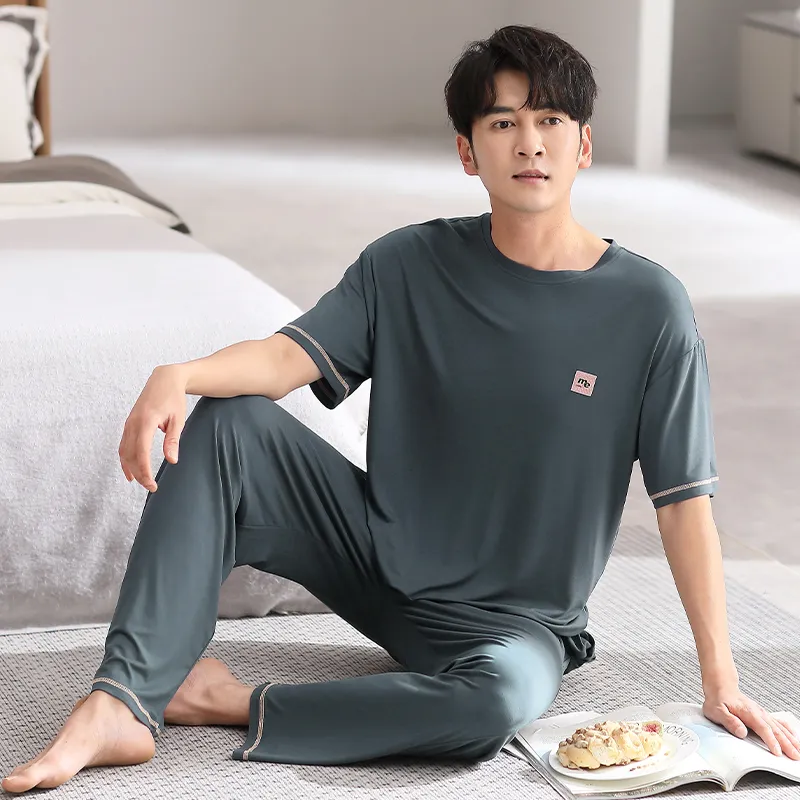 GOSO Pajama Set Men's Peacock Green-4
