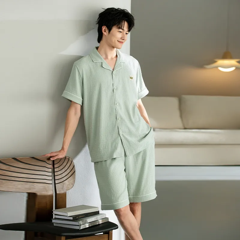 GOSO Pajama Set Men's Turquoise-1