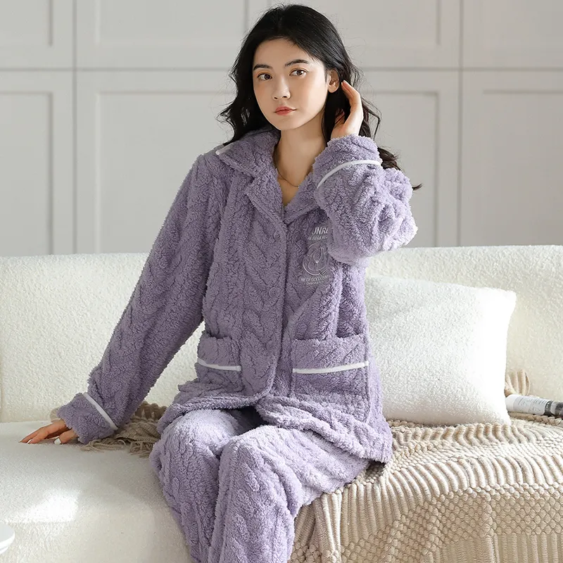 GOSO Pajama Set Women's Light Lavender-1