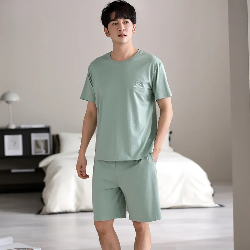 GOSO Pajama Set Men's Turquoise-2