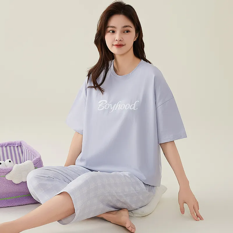 GOSO Pajama Set Women's Light Lavender-1