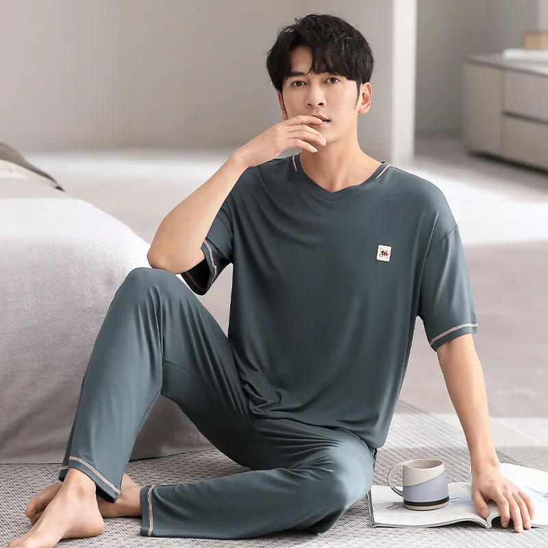 GOSO Pajama Set Men's Peacock Green-3