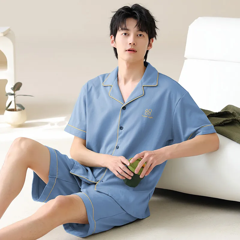 GOSO Pajama Set Men's Dodger Blue-2