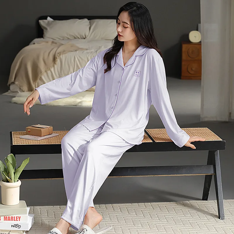 GOSO Pajama Set Women's Light Lavender-1