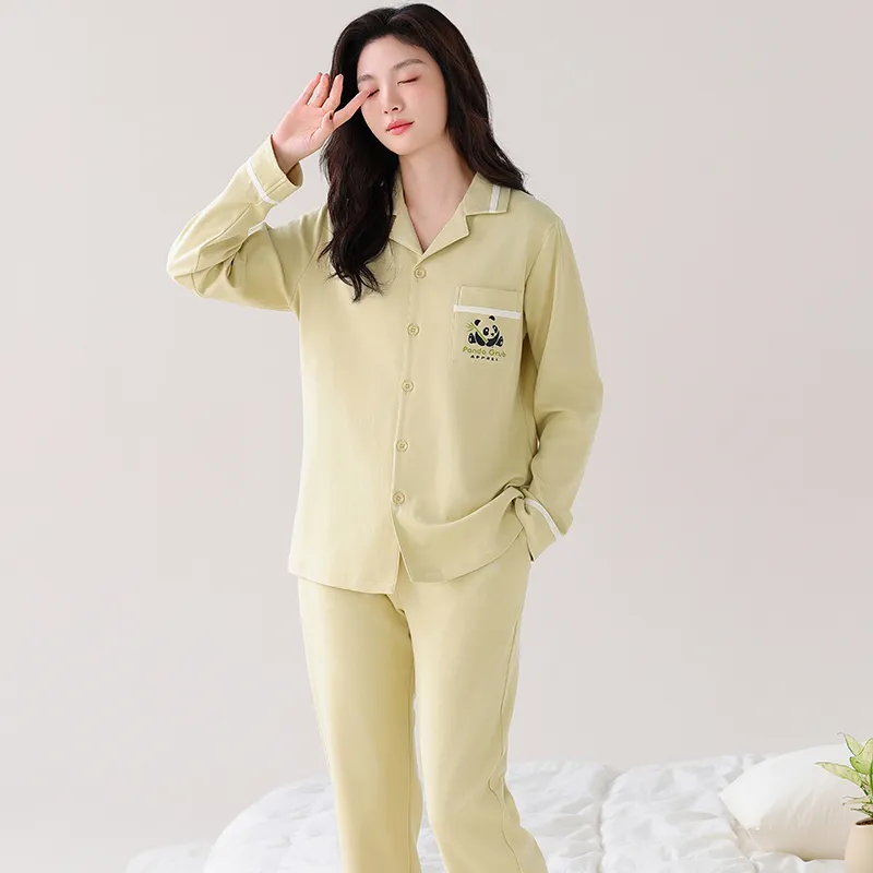 GOSO Pajama Set Women's Light Matcha-7