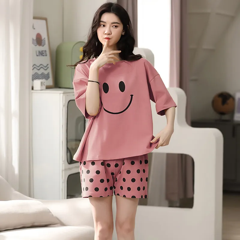 GOSO Pajama Set Women's Brick Red-1