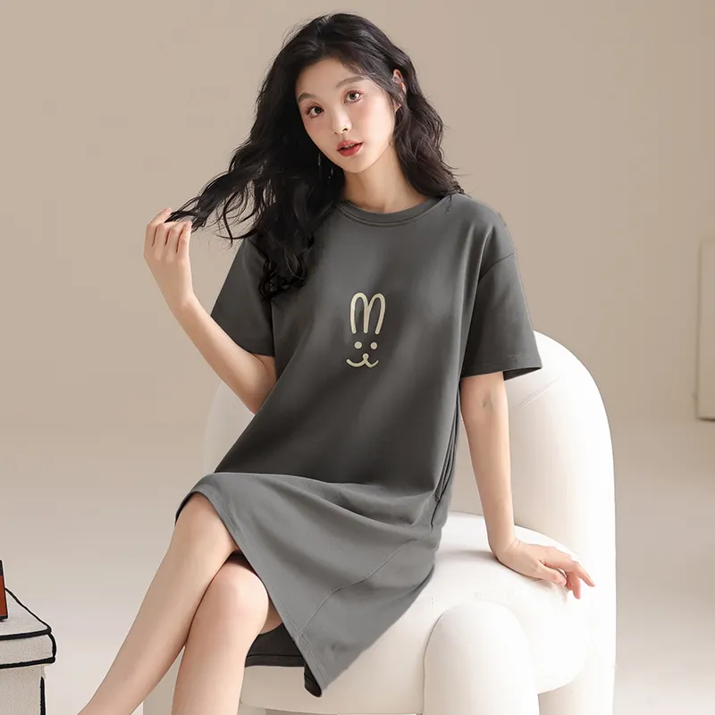 GOSO Nightgown Women's Dark Gray-4