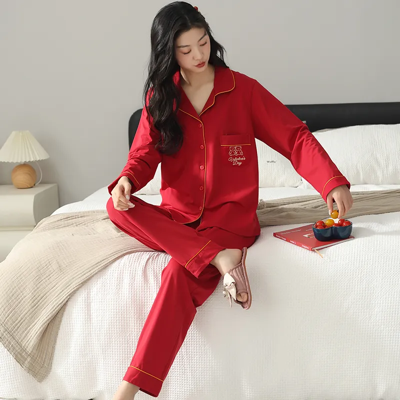 GOSO Pajama Set Women's Scarlet-3
