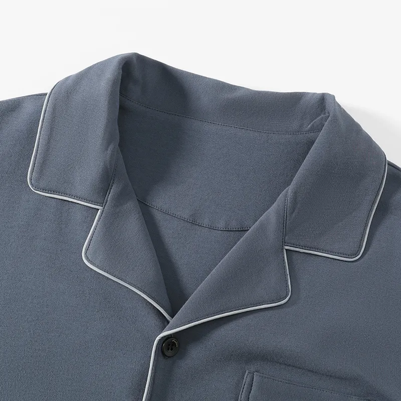 GOSO Pajama Set Men's Steel Blue-2