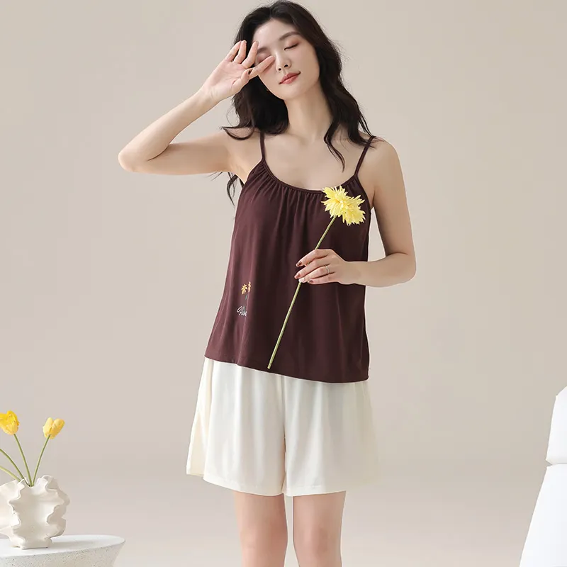 GOSO Pajama Set Women's Little Bean Color-5