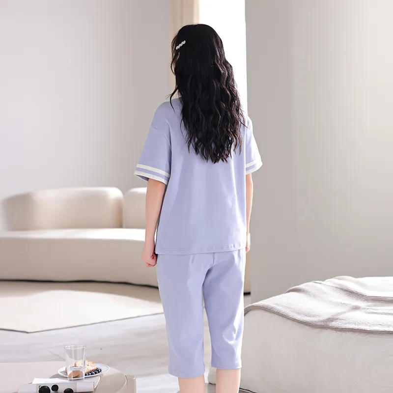 GOSO Pajama Set Women's Light Lavender-1