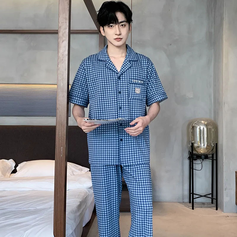 GOSO Pajama Set Men's Dodger Blue-6