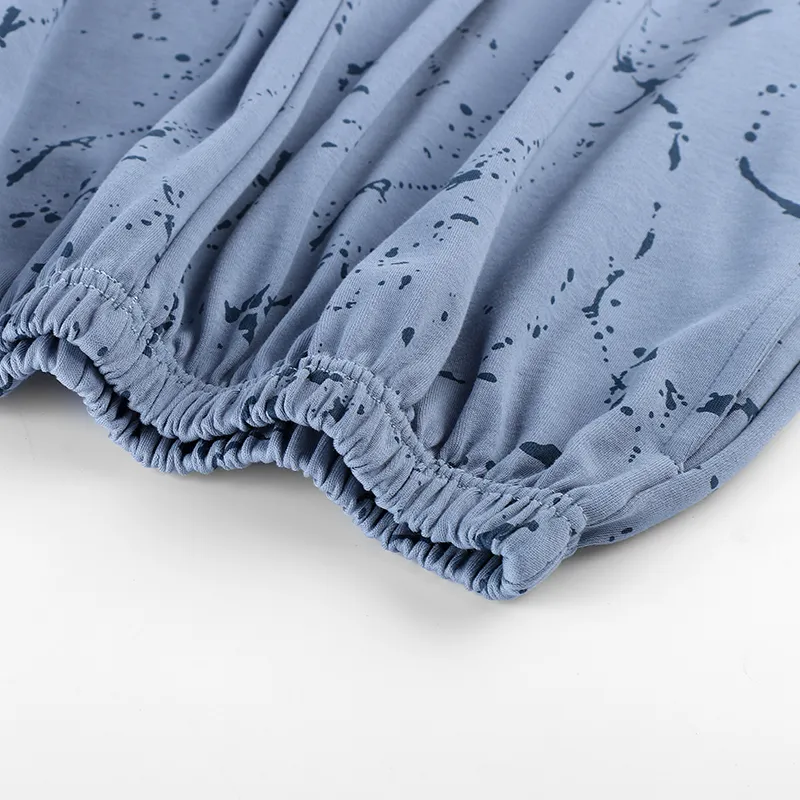 GOSO Pajama Pants Men's Steel Blue-2