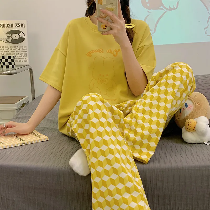 GOSO Pajama Set Women's Earth Yellow-2